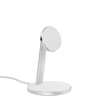 EFM Qi2 15W Duo Wireless Charge Stand with 20W Power Supply and 1.2M Cable - White